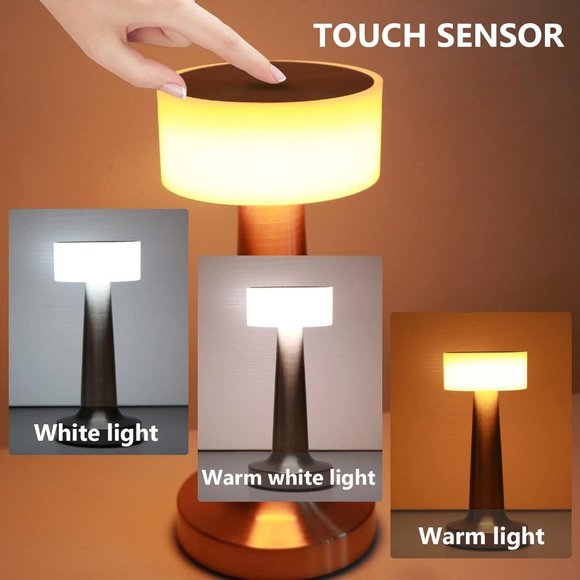 Ultra Luxury Slim & Sleek 3 Way Modes & Stepless Dimmable LED Touch Lamp - Picture 2 of 9
